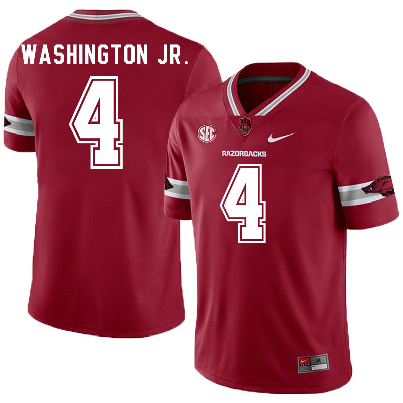 #4 Mike Washington Jr. Arkansas Jersey,Arkansas Razorbacks College Football Jerseys Stitched-Alterna  #4 Mike Washington Jr. Arkansas Jersey,Arkansas Razorbacks College Football Jerseys Stitched-Alterna